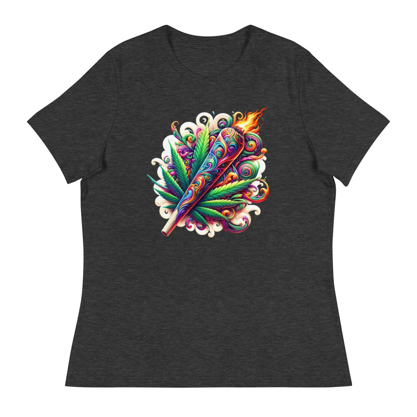 Vivid Blaze Euphoria - Femme Relaxed T-Shirt