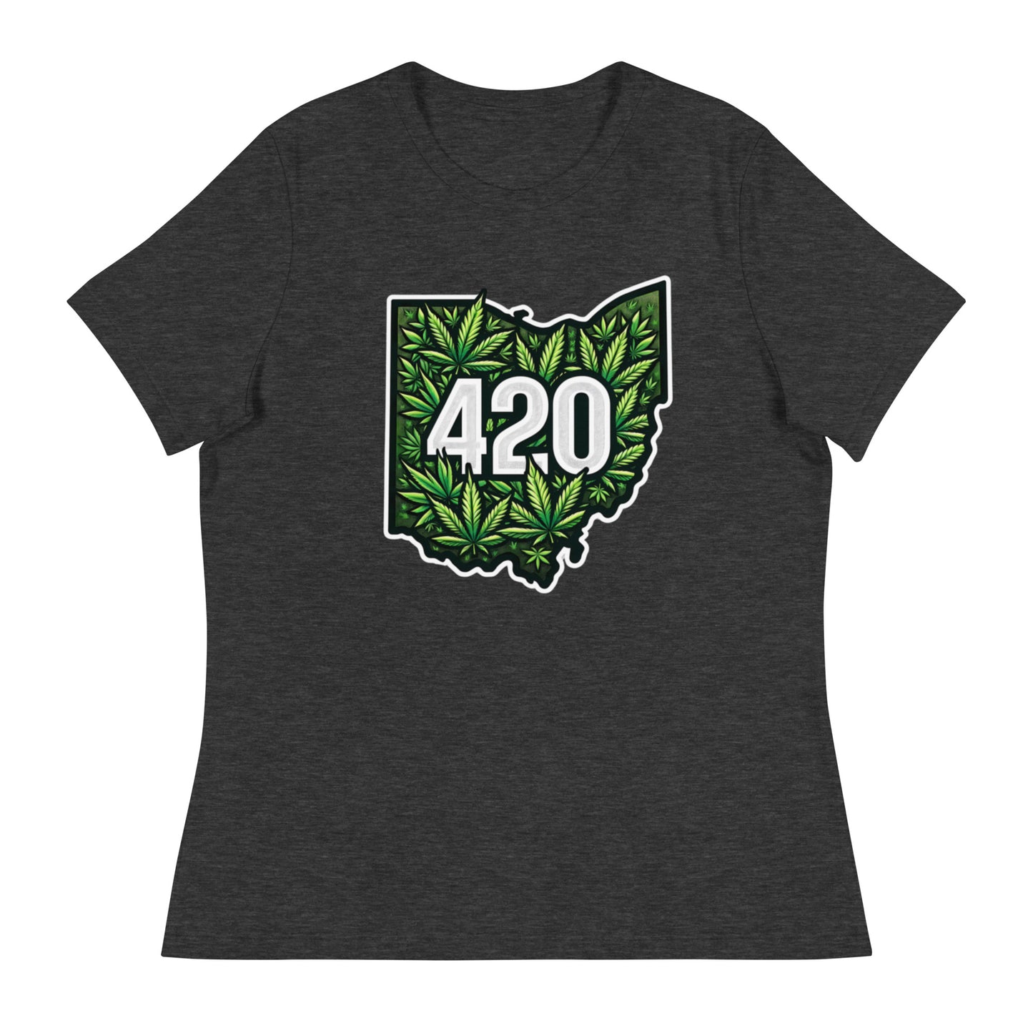 420 Green State - Femme Relaxed T-Shirt