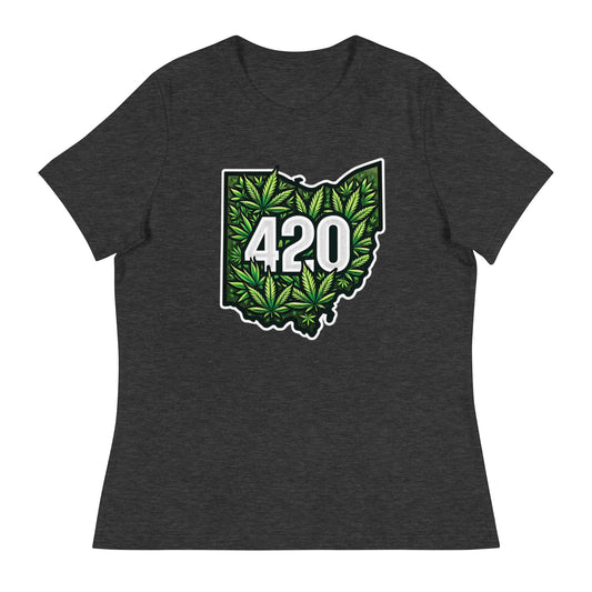 420 Green State - Femme Relaxed T-Shirt