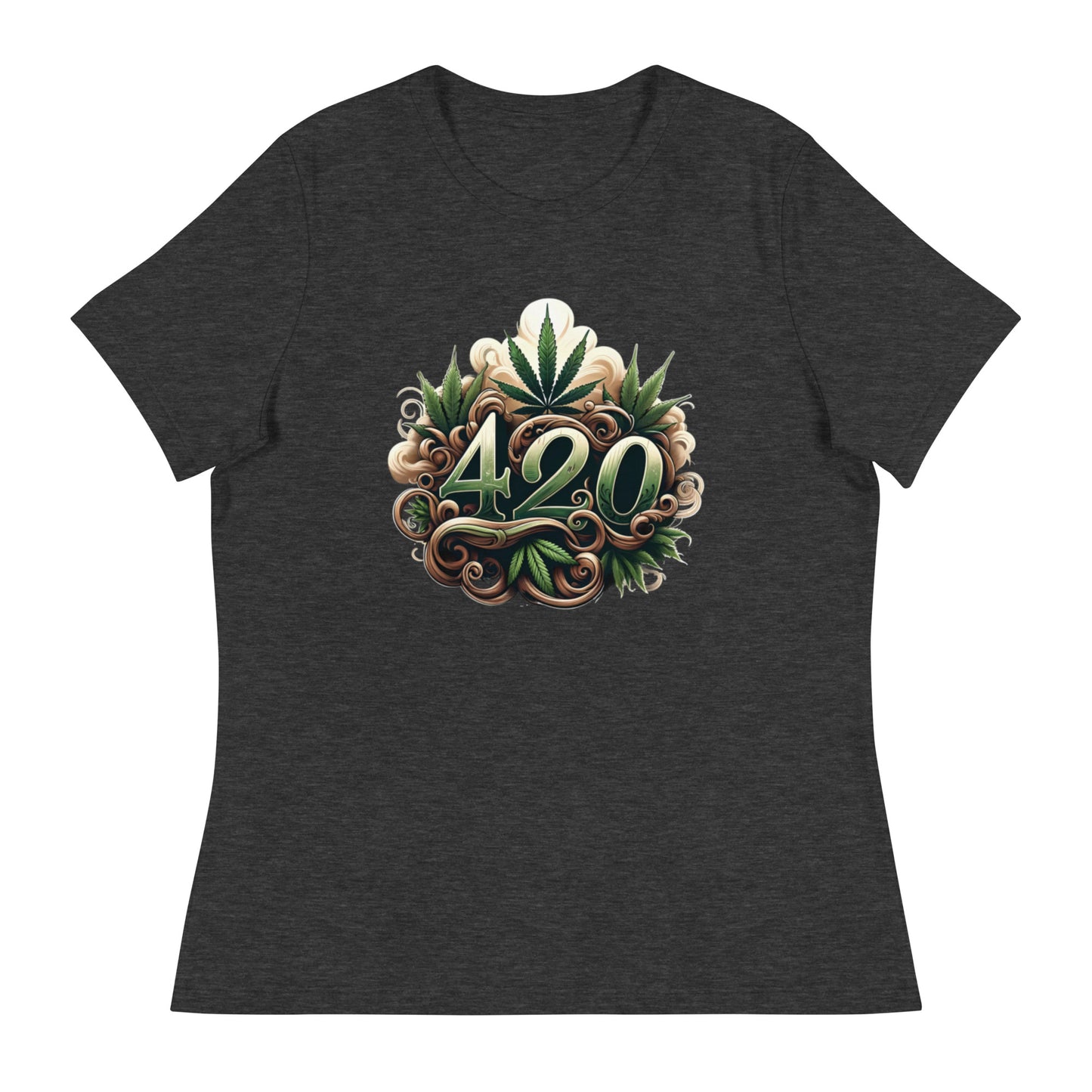 420 brown- Femme Relaxed T-Shirt