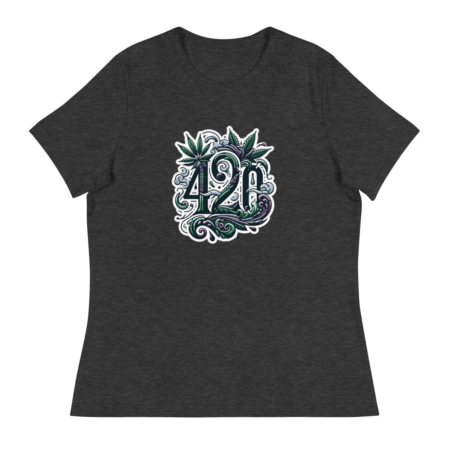 420 purple - Femme Relaxed T-Shirt