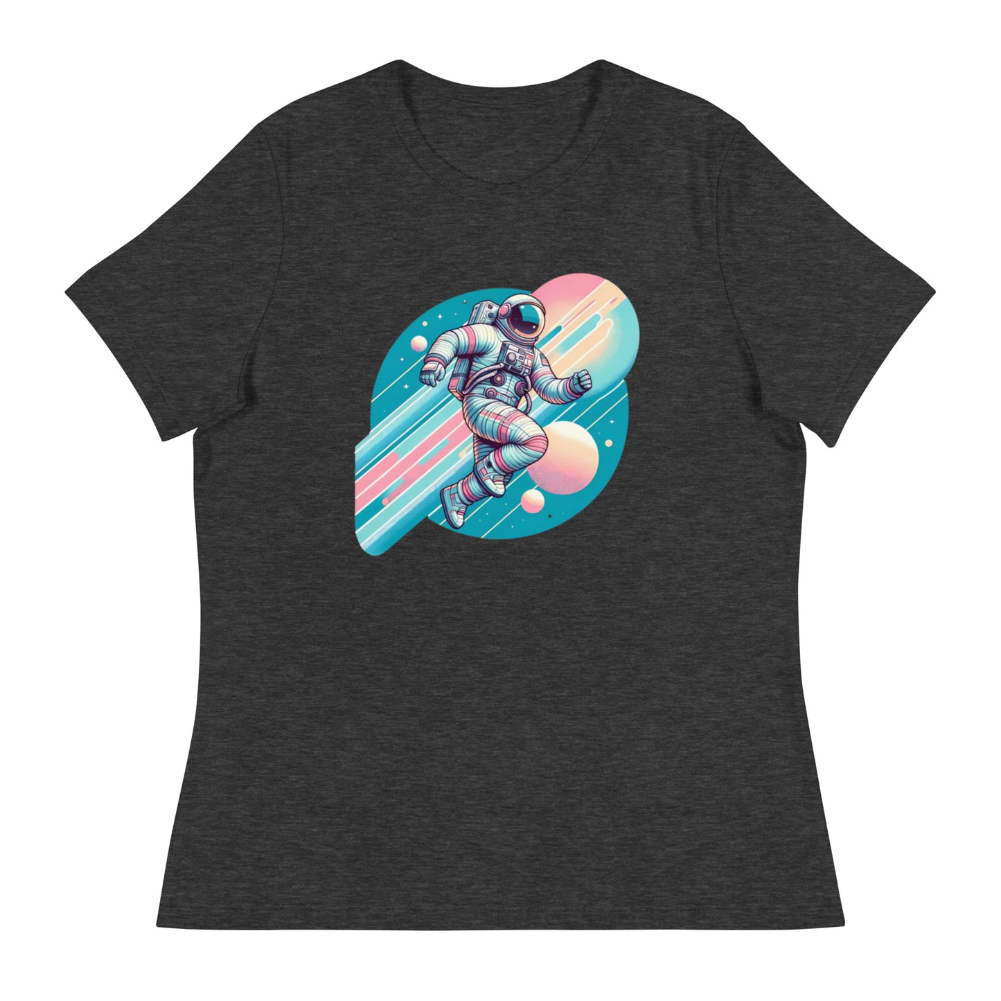 Cosmic Playgrounds - Nebula Groove - Femme Relaxed T-Shirt