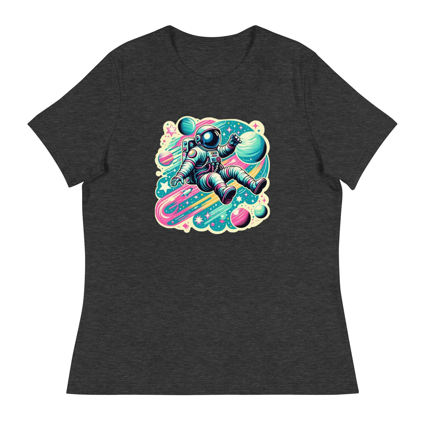 Cosmic Playgrounds - Stellar Joyride - Femme Relaxed T-Shirt