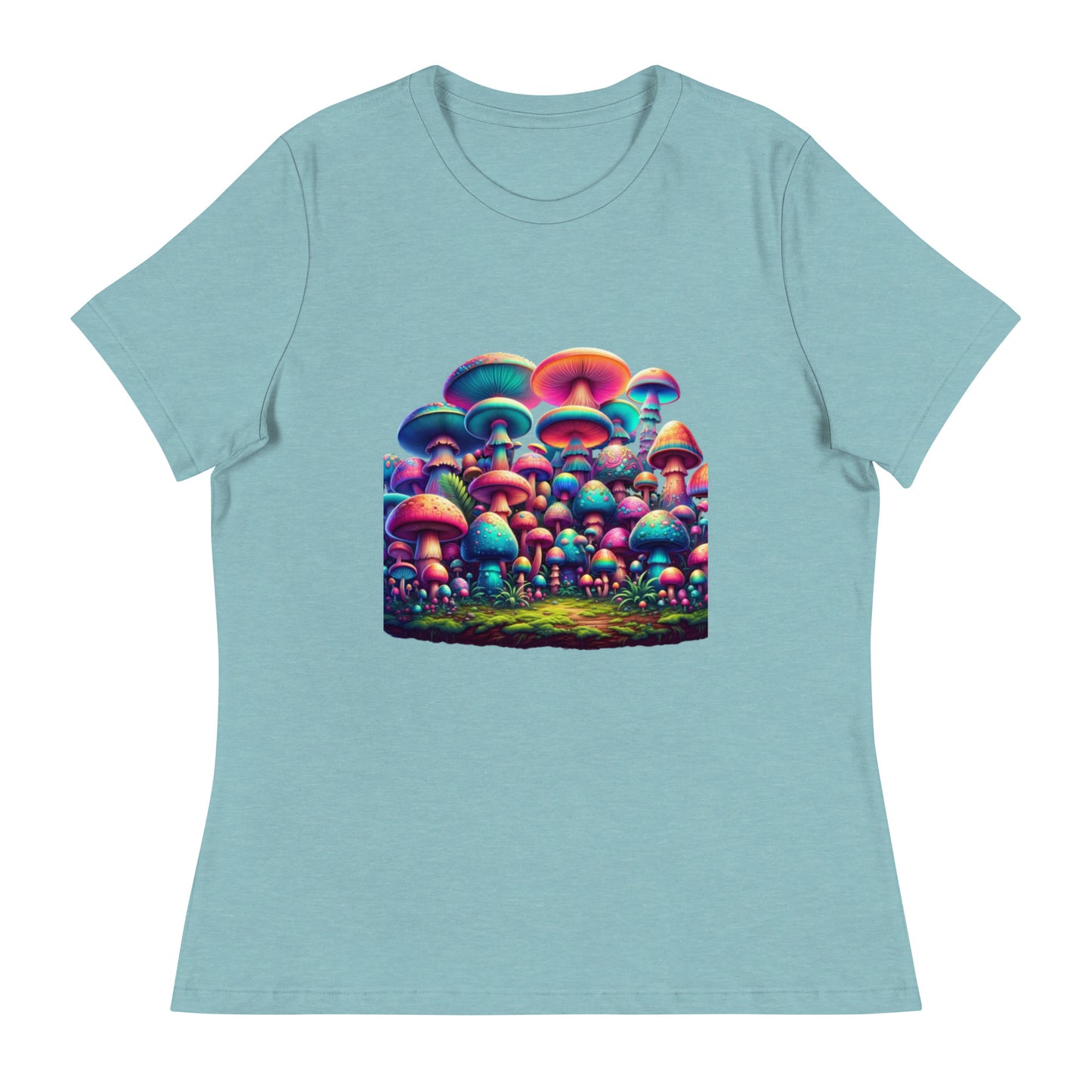 Enchanted Mushroom Wonderland - Femme Relaxed T-Shirt