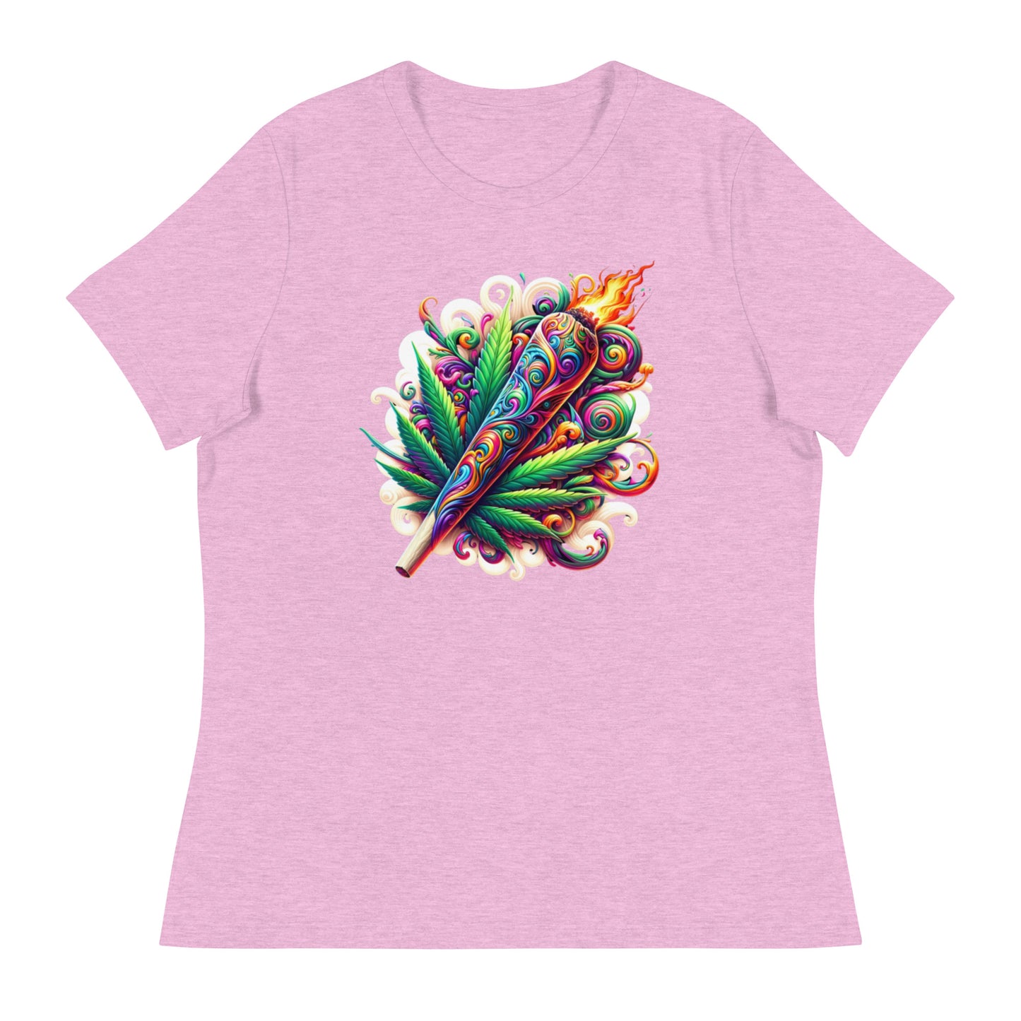 Vivid Blaze Euphoria - Femme Relaxed T-Shirt