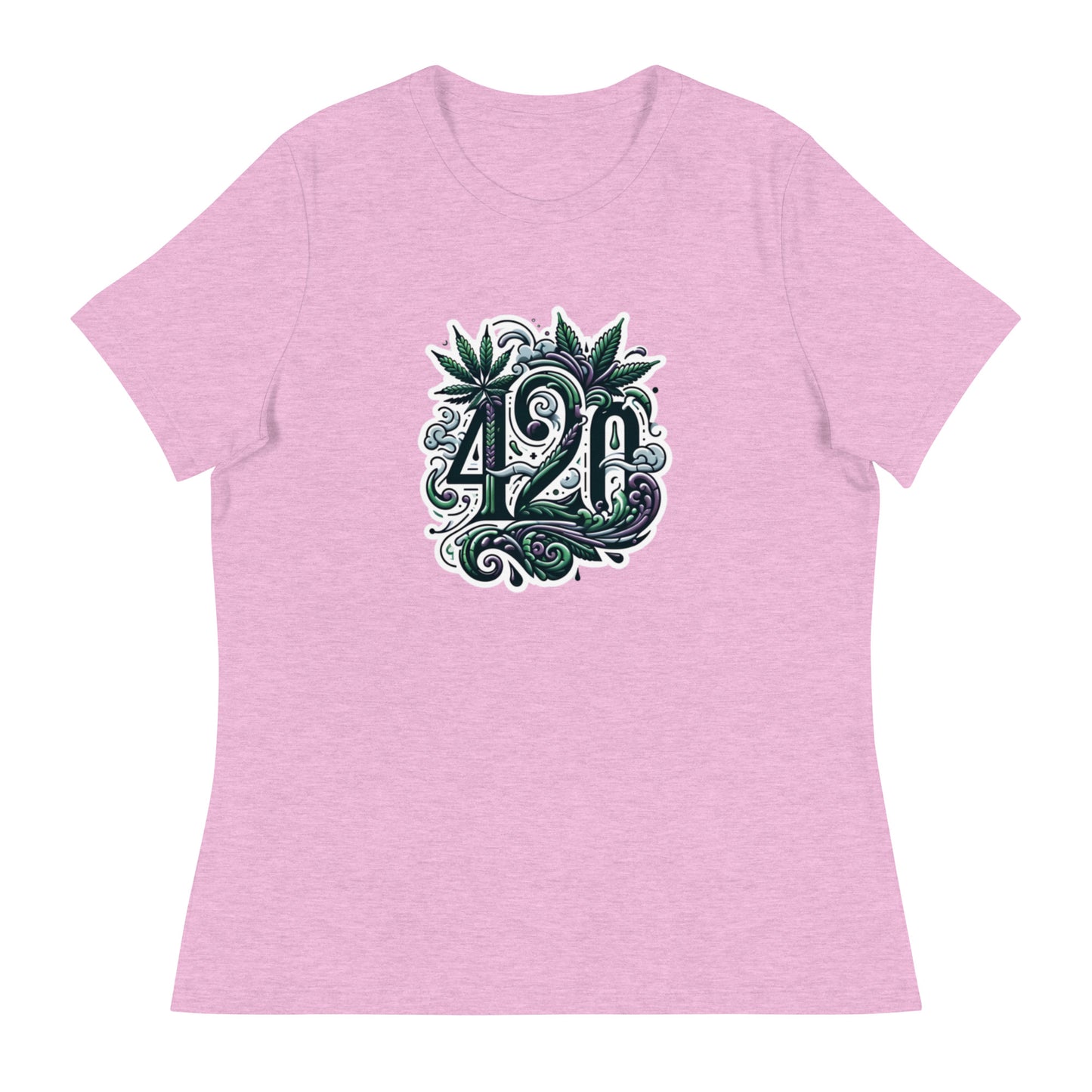 420 purple - Femme Relaxed T-Shirt