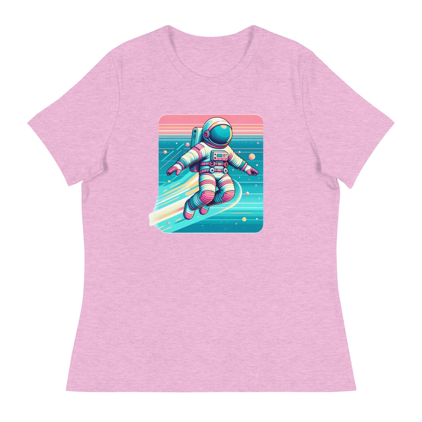 Cosmic Playgrounds - Galactic Glide - Femme Relaxed T-Shirt