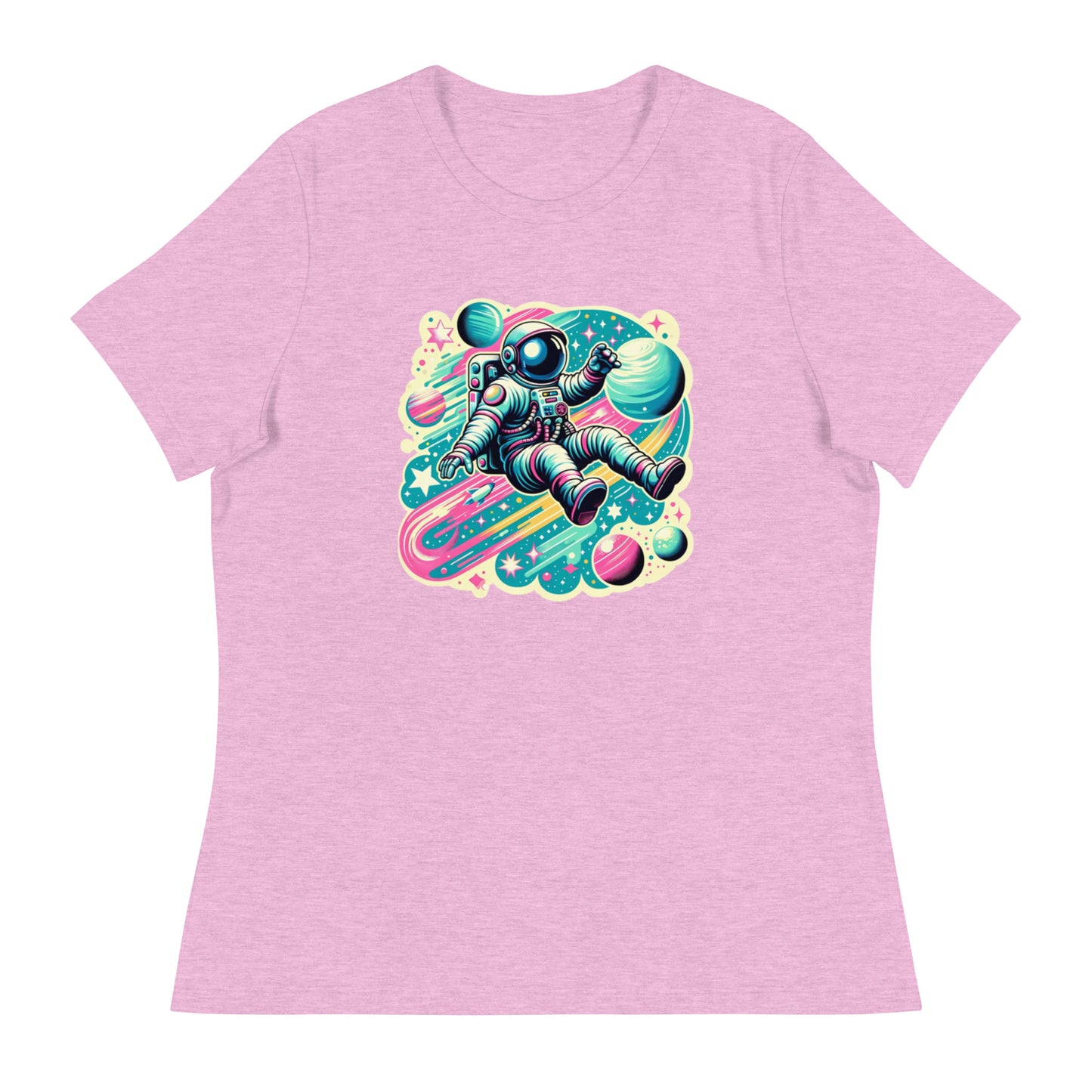 Cosmic Playgrounds - Stellar Joyride - Femme Relaxed T-Shirt