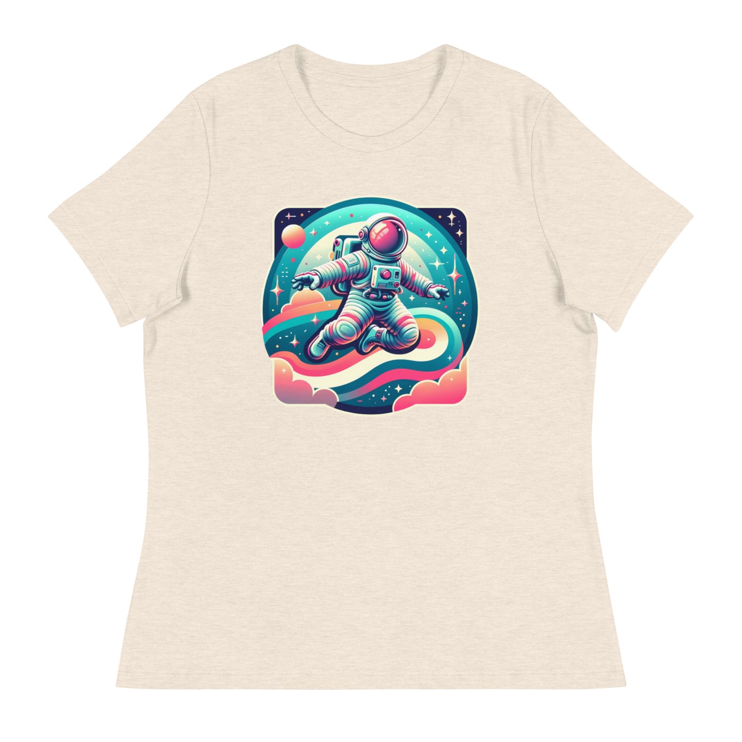 Cosmic Playgrounds - Orbit Hopper - Femme Relaxed T-Shirt