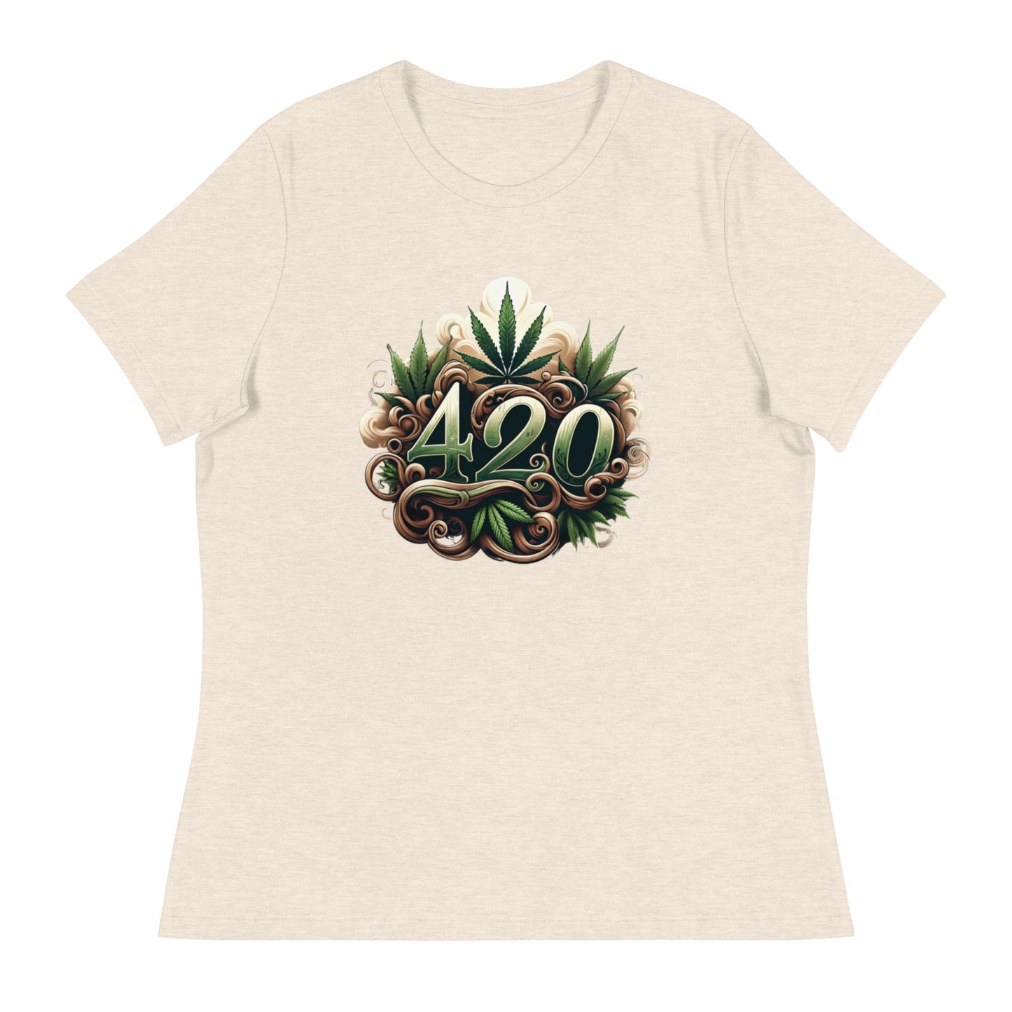 420 brown- Femme Relaxed T-Shirt