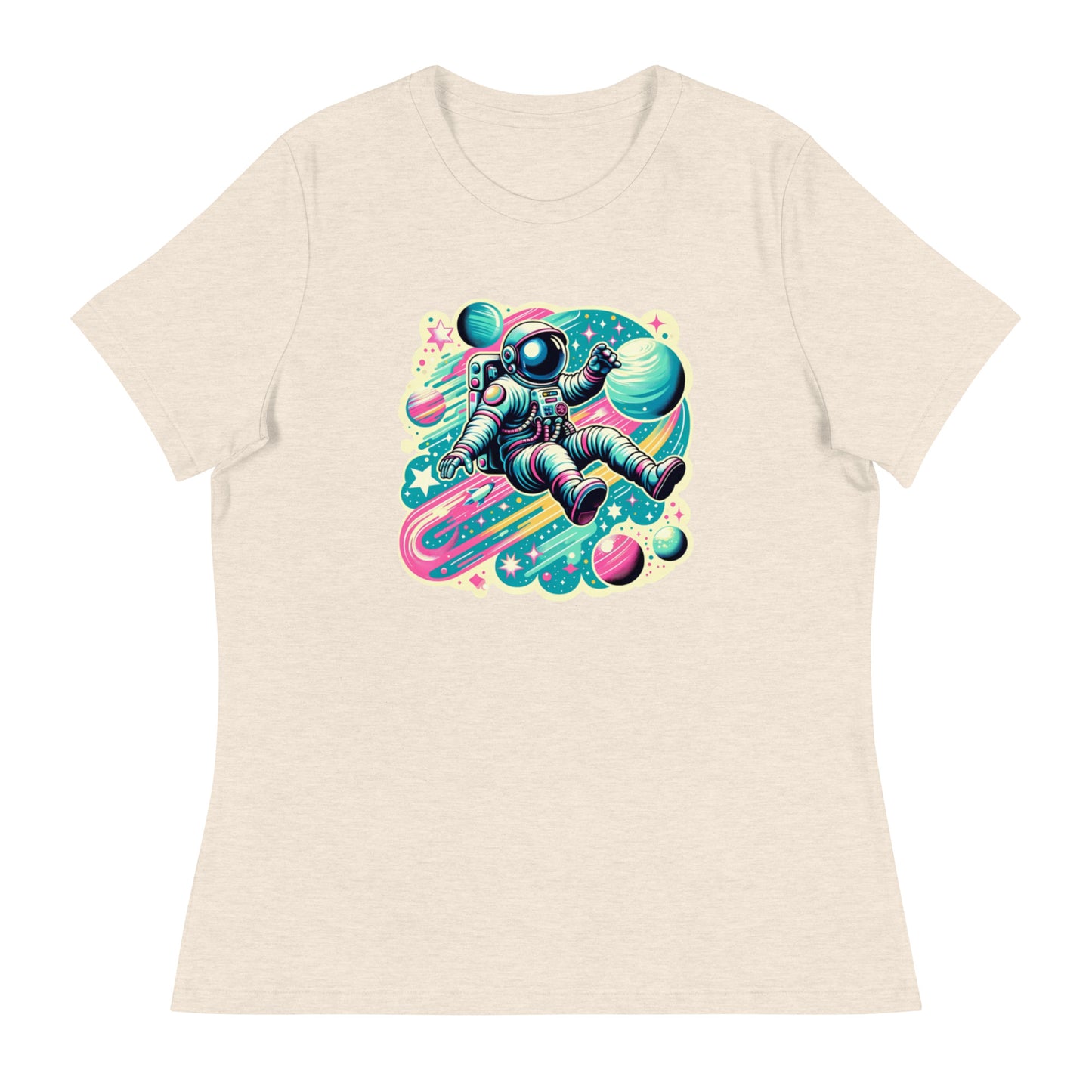 Cosmic Playgrounds - Stellar Joyride - Femme Relaxed T-Shirt