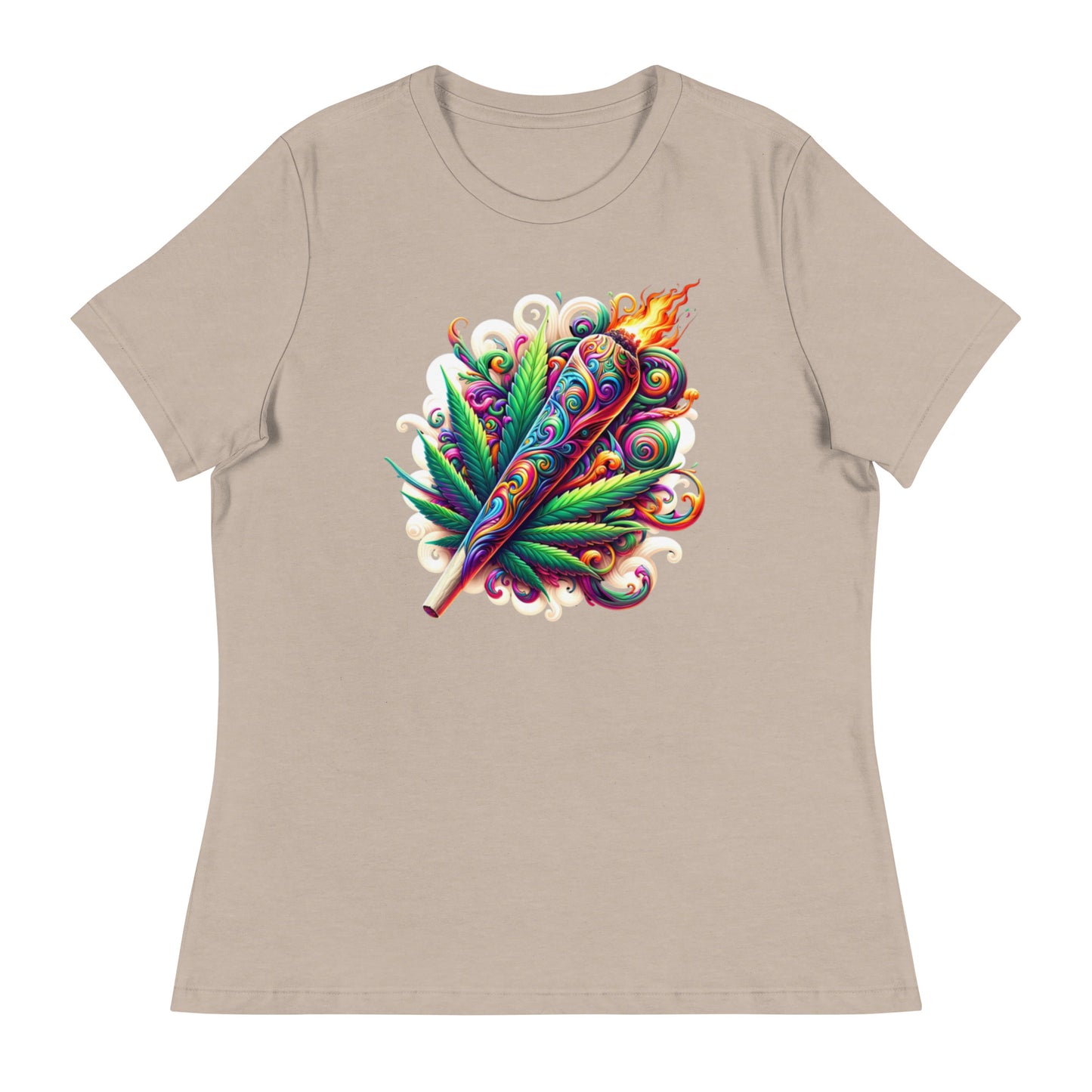 Vivid Blaze Euphoria - Femme Relaxed T-Shirt