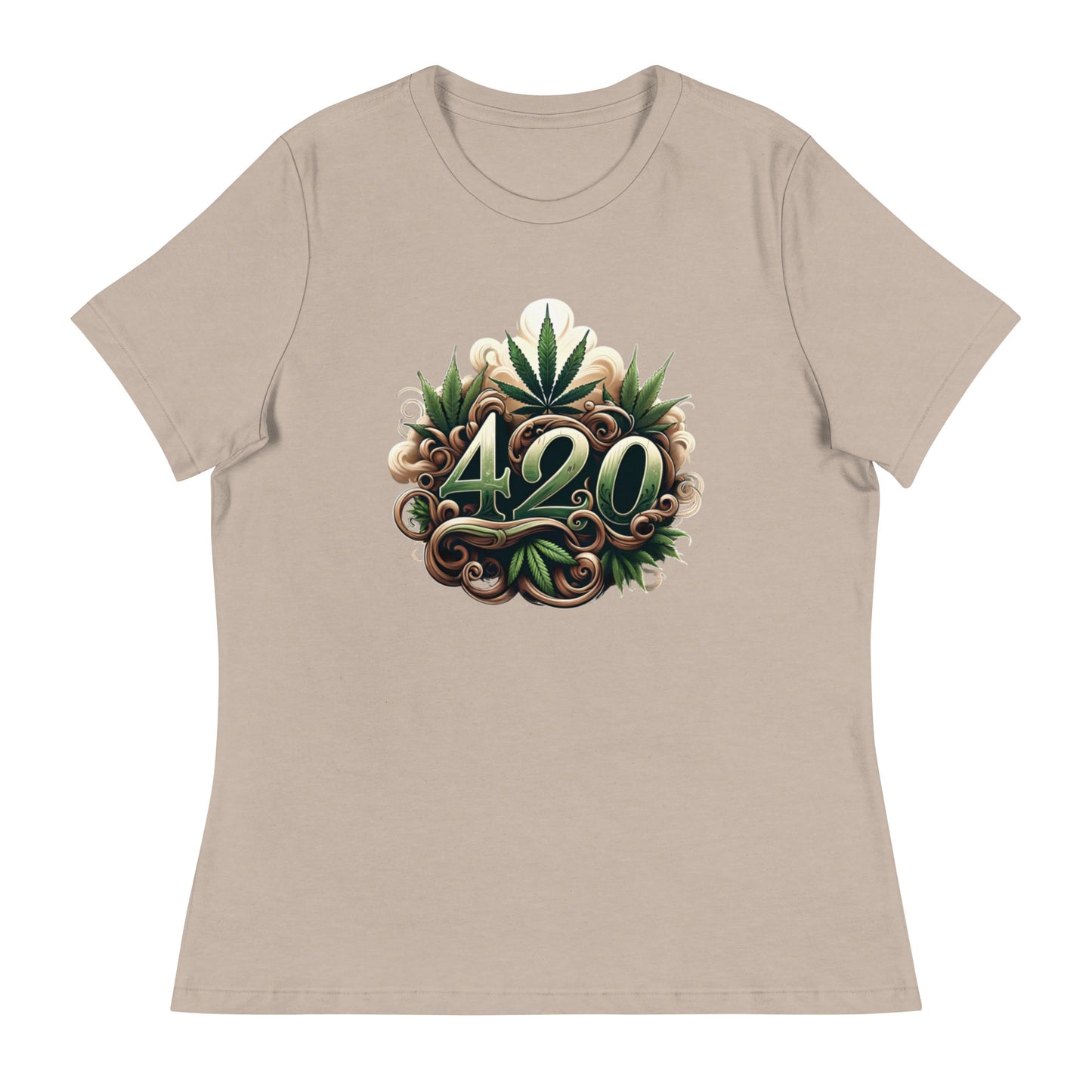 420 brown- Femme Relaxed T-Shirt