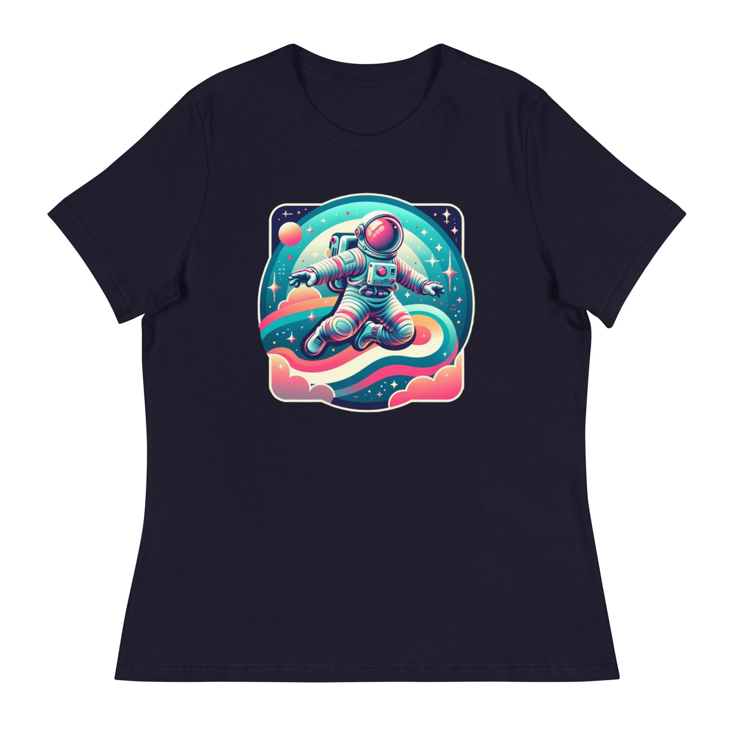 Cosmic Playgrounds - Orbit Hopper - Femme Relaxed T-Shirt