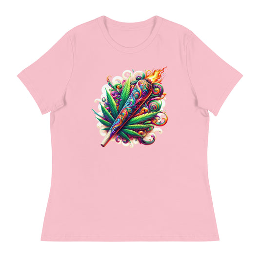 Vivid Blaze Euphoria - Femme Relaxed T-Shirt