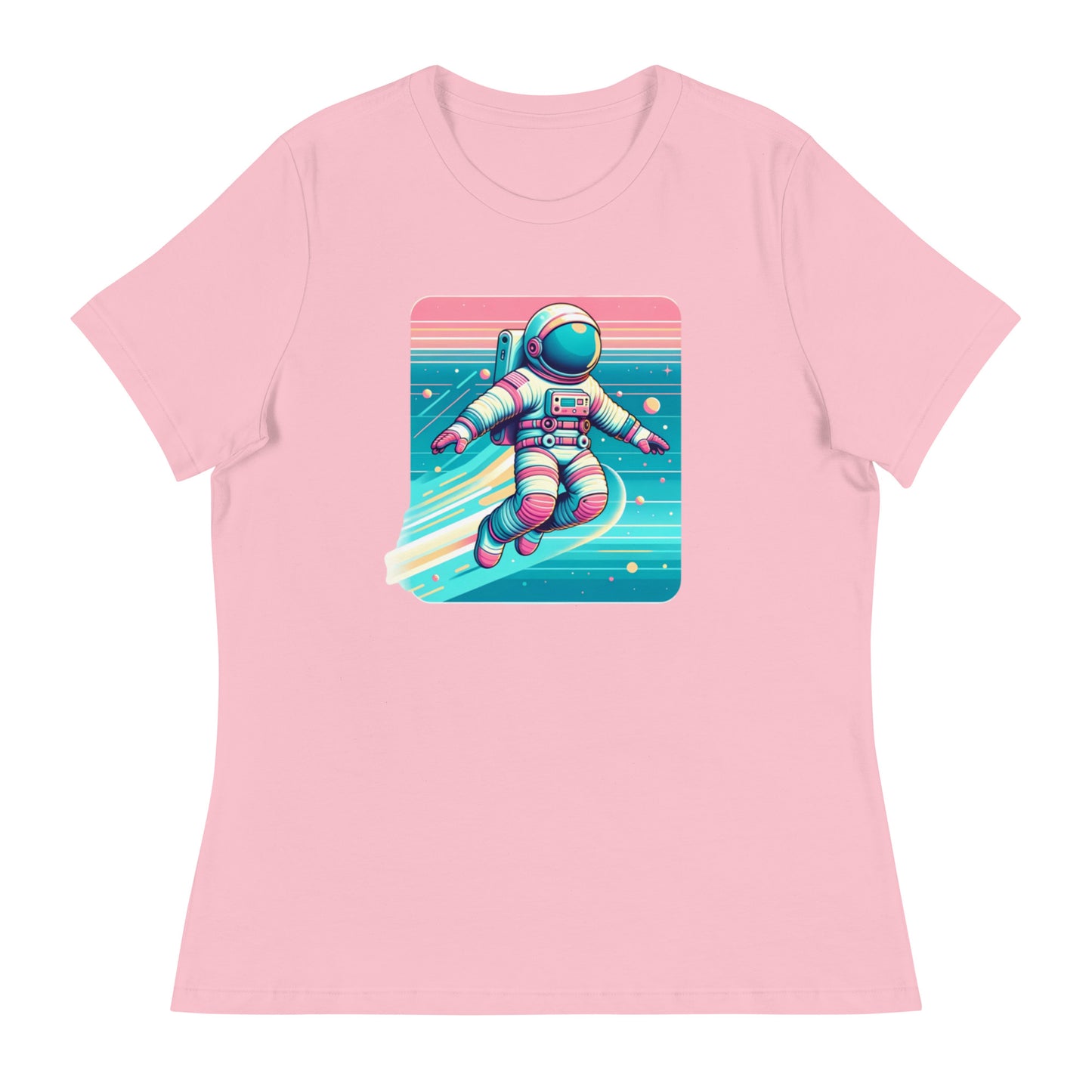 Cosmic Playgrounds - Galactic Glide - Femme Relaxed T-Shirt