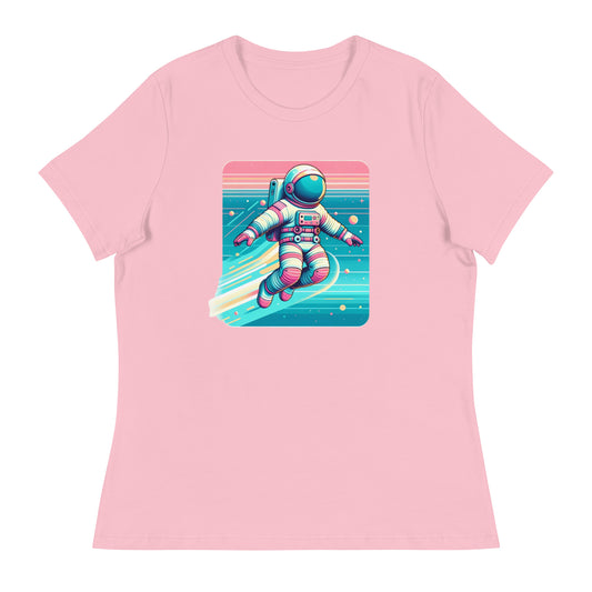 Cosmic Playgrounds - Galactic Glide - Femme Relaxed T-Shirt