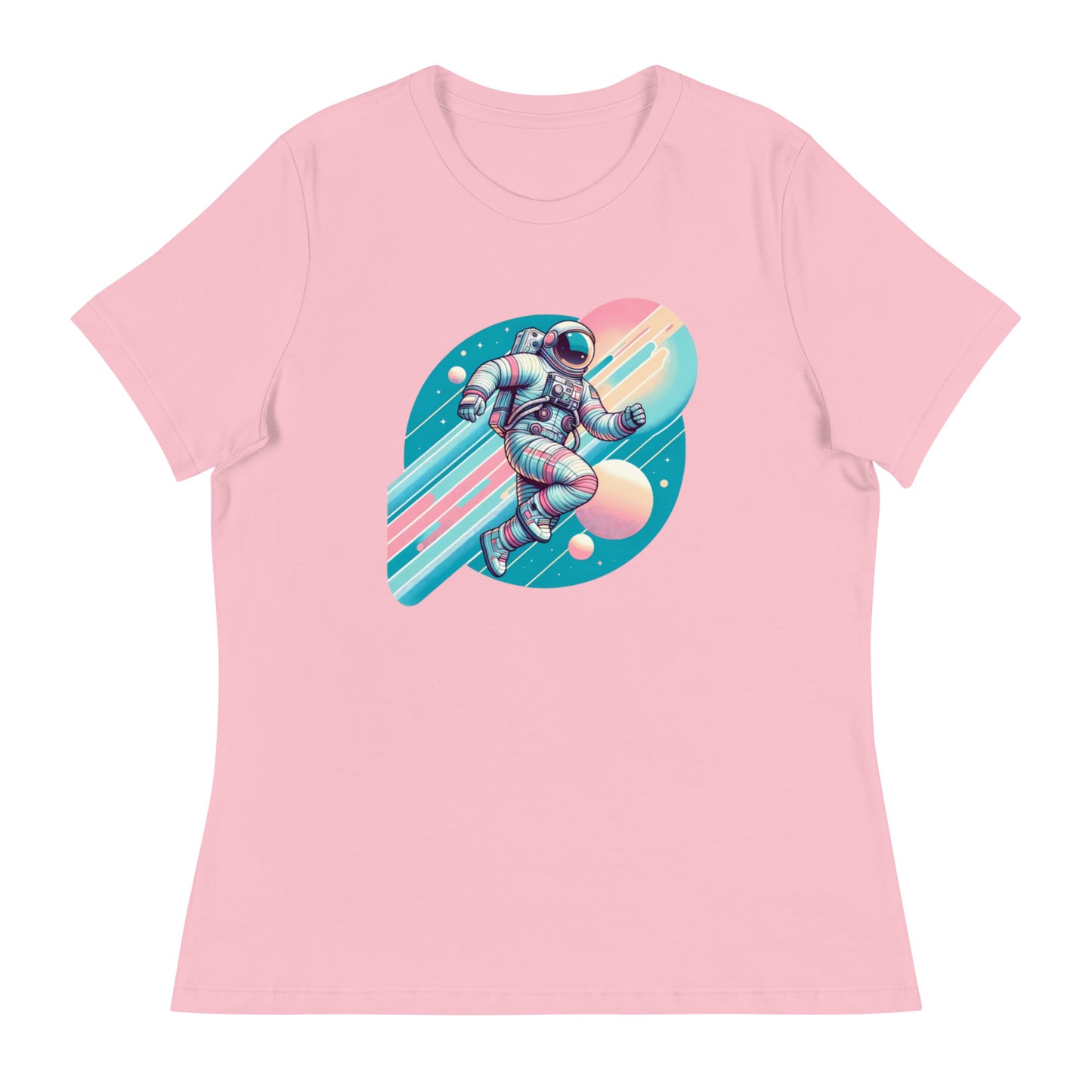 Cosmic Playgrounds - Nebula Groove - Femme Relaxed T-Shirt