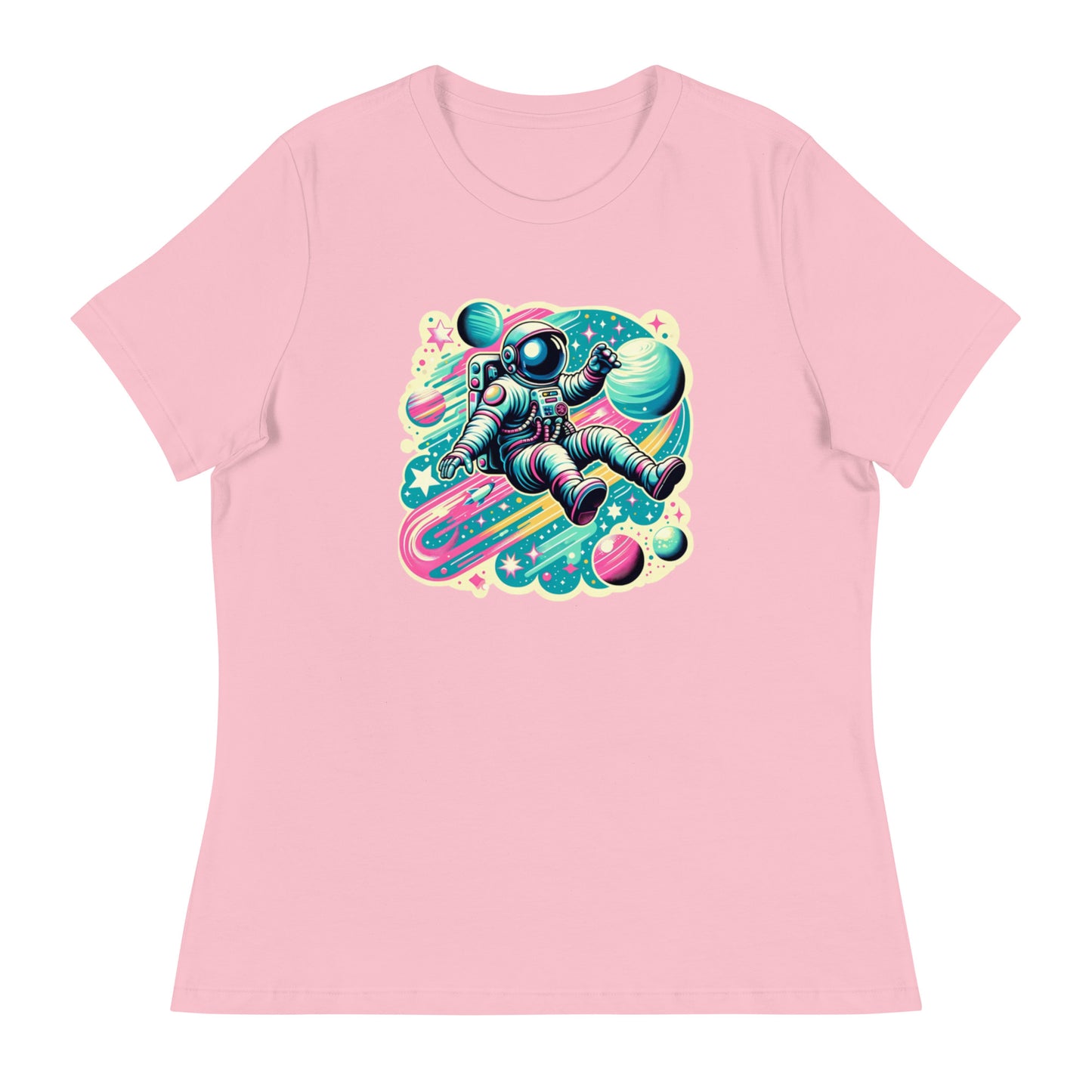 Cosmic Playgrounds - Stellar Joyride - Femme Relaxed T-Shirt