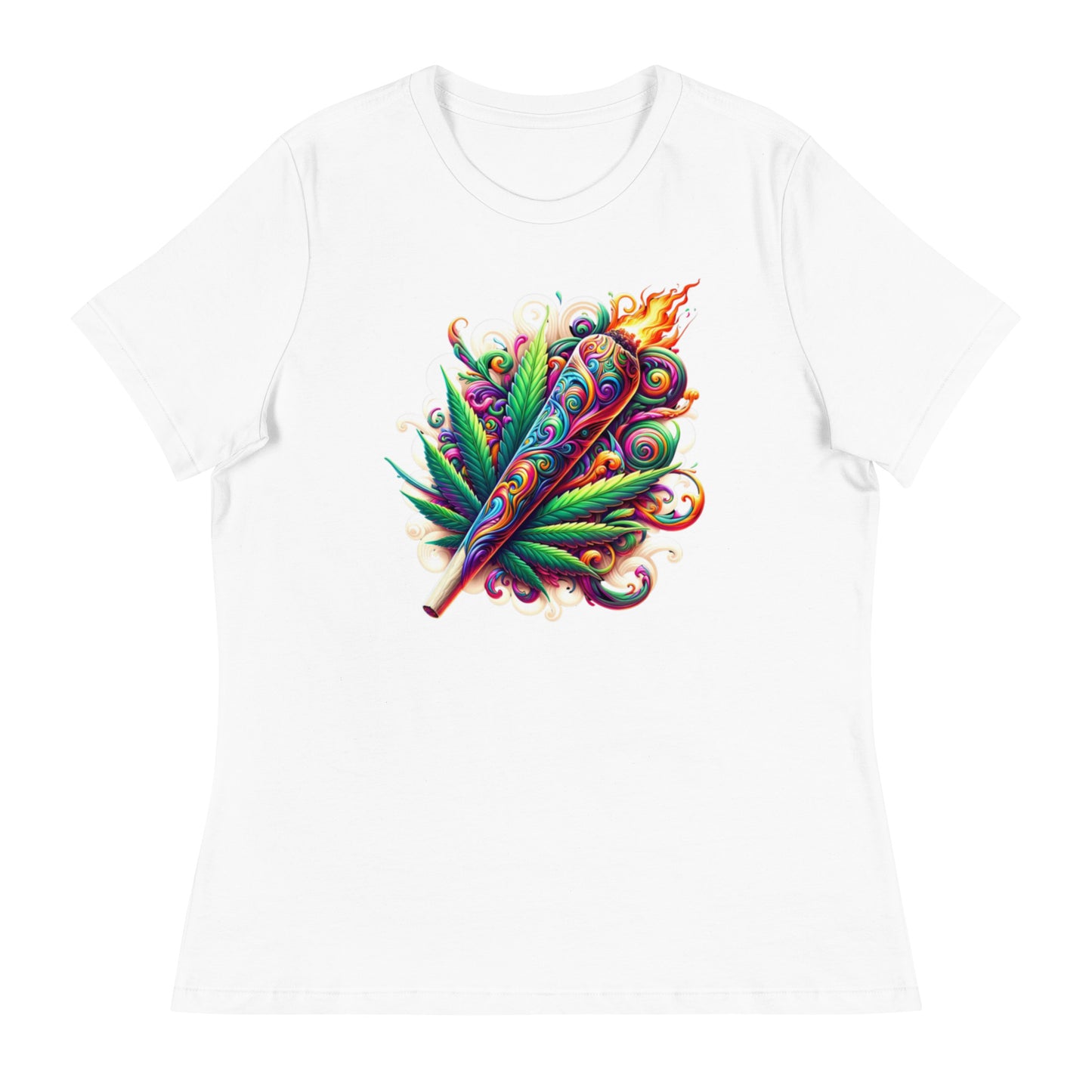 Vivid Blaze Euphoria - Femme Relaxed T-Shirt