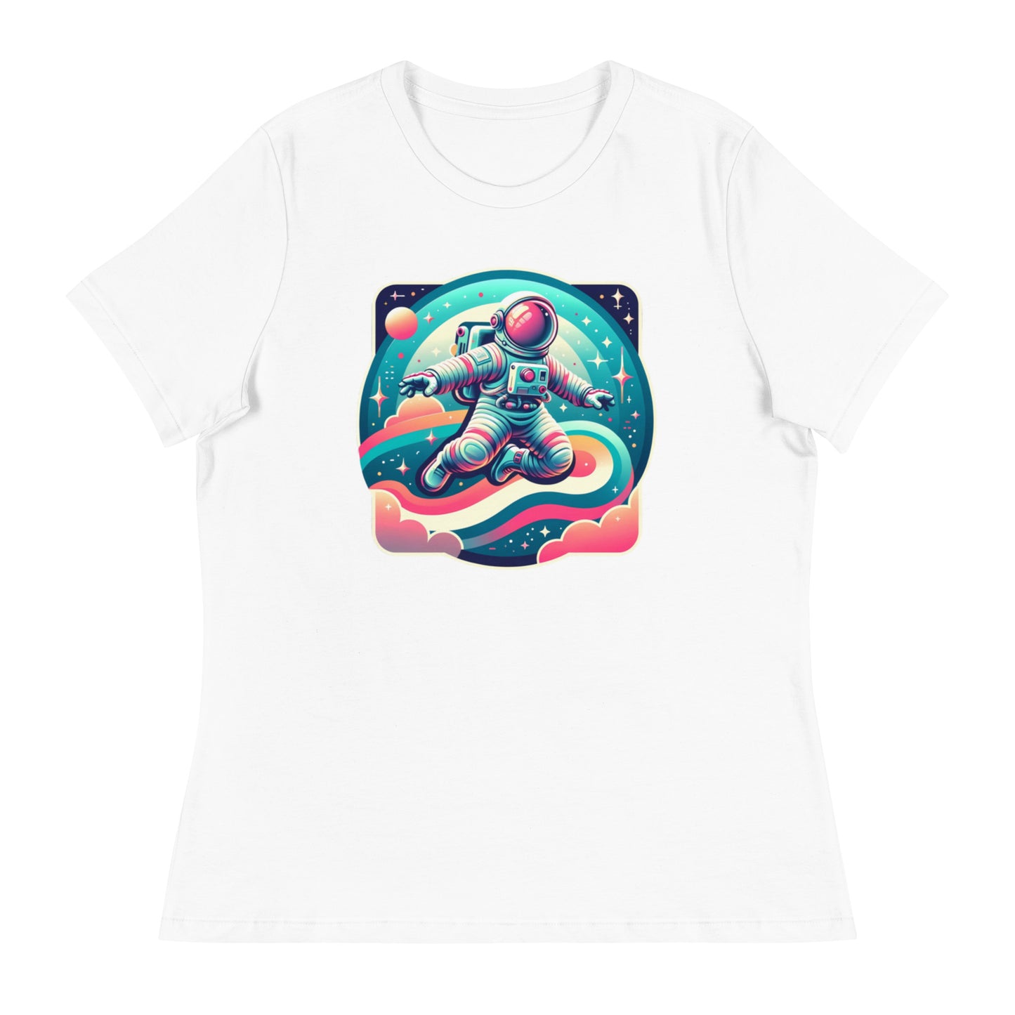 Cosmic Playgrounds - Orbit Hopper - Femme Relaxed T-Shirt