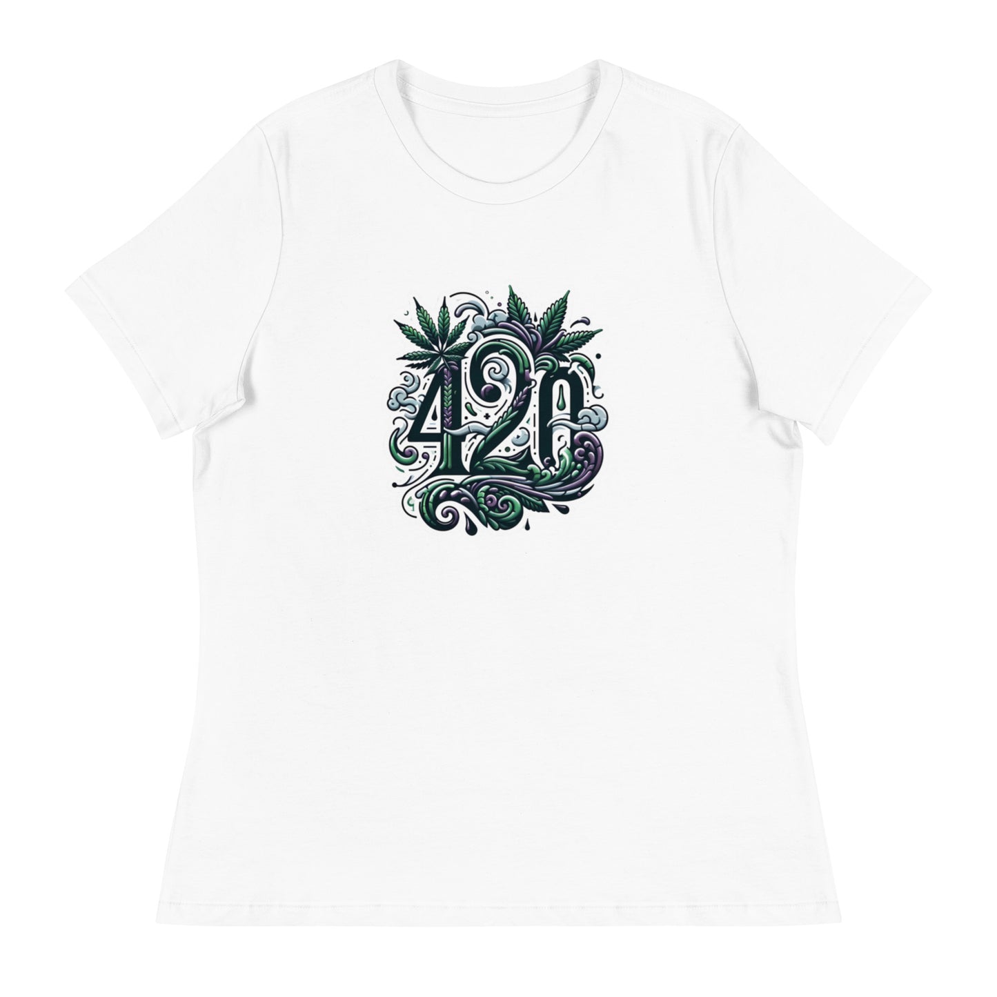 420 purple - Femme Relaxed T-Shirt